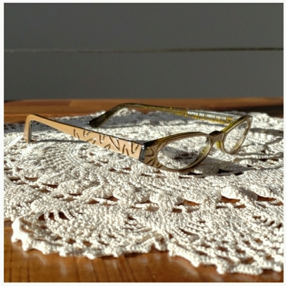 🐆 Vintage Lafont Eyeglasses Cats Eye - Picture 3 of 6
